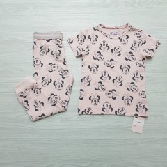 MC Girls 2 Pcs Pyjama Set (LIGHT PINK) (2 To 8 Years)