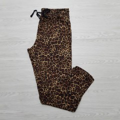 AVENUE Ladies Pyjama (BLACK-BROWN) (L - XL)