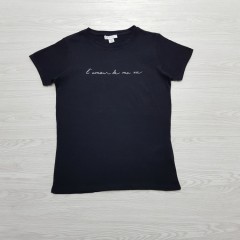 AMISO Ladies T-shirt(BLACK)(XXS - XS - S - M- L - XL - XXL)