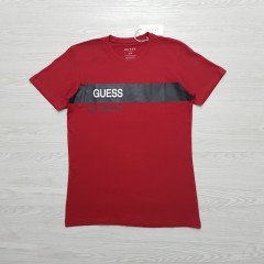 GUESS Mens T-Shirt  (RED) (S - M - L - XL)
