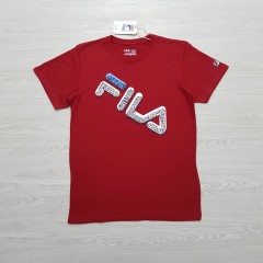 FILA Mens T-Shirt  (RED) (S - M - L - XL)