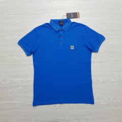 HUGO BOSS Mens Polo Shirt (BLUE) (S - M - L - XL - XXL)