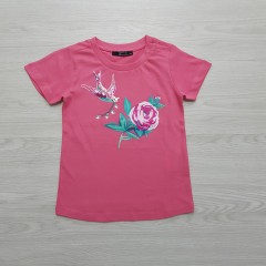 FABERLIC Girls T-Shirt (PINK) (104 to 146 CM)