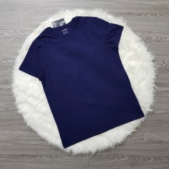 LIVERGY Mens Plain  T-Shirt  (NAVY) (M - L - XL - XXL)