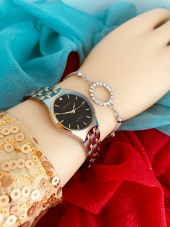 Ladies Chenxi Watch + Free Maching Bracelet (Ladies Gift Set)