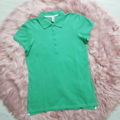 PIAZAITALIA Ladies Polo Shirt (GREEN) (L - XL)