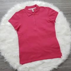 PIAZAITALIA Ladies Polo Shirt (PINK) (M - L - XL)