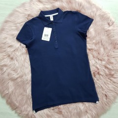 PIAZAITALIA Ladies Polo Shirt (NAVY) (S - XL)