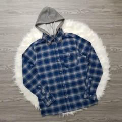 ZARA Mens Hoody (BLUE - GRAY)
