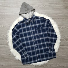 ZARA Mens Hoody (DARK BLUE - GRAY) (M - L - XL - XXL)