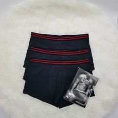 LEE COOPER Mens Boxer Shorts Pack (BLACK) ( S - L - XL)
