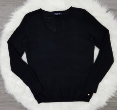 INSTINCT Ladies Sweater (BLACK) (XS -S - M - L - XL)