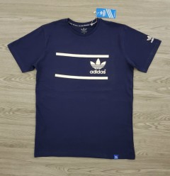 ADIDAS Mens T-Shirt (NAVY) (M - L - XL)