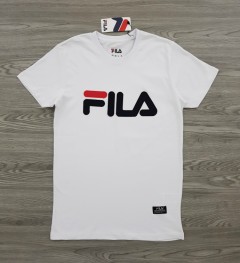 FILA Mens T-Shirt (WHITE) (S - M - L - XL)