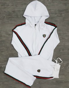 GUCCI Ladies Turkey 2 Pcs Hoody + Pant (WHITE) (S - M - L - XL)