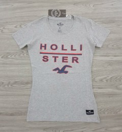 HOLLISTER Ladies T-Shirt (GRAY) (S - M - L)