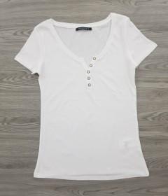 TERRANOVA Ladies T-Shirt (WHITE) (S - M - L - XL)