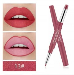 MISS ROSE 2 in 1 Lipliner + Lipstick 13 If Only (MOS)
