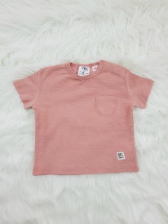 ZARA Boys T-shirt (Pink) (3-6 Months To 3-4 Years)