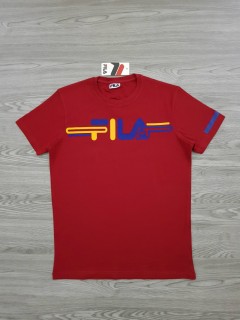 FILA Mens T-Shirt (RED) (L) 
