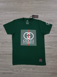 GUCCI Mens T-Shirt (GREEN) ( L ) 