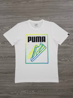 PUMA Mens T-Shirt (WHITE) (S) 
