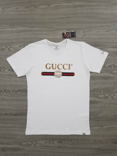GUCCI Mens T-Shirt (WHITE) ( S )