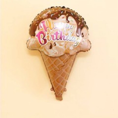 Balloon With Ice Cream Design ( 55Ã—40 )