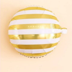 Balloon With Candy Design (YELLOW-WHITE) ( 65Ã—38 )