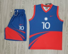 NIKE Mens Basketball Sport Set (BLUE - RED) (S - M - L - XL)