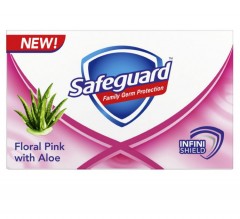Safeguard Floral Pink Bar With Aloe Soap (130g) (mos)