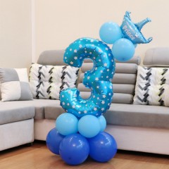 Balloon Numberer 3 (BLUE)
