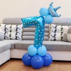 Balloon Numberer 7 (BLUE)