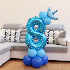 Balloon Numberer 8 (BLUE)