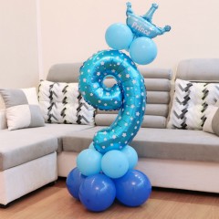 Balloon Numberer 9 (BLUE)