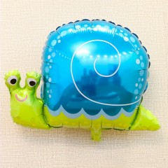 Balloon With Snail Design (BLUE-GREEN) ( 46Ã—32 )
