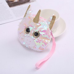 Ladies Bags (WHITE-PINK) (OS)