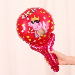 Balloon With Peppa Pig Design (RED) ( ONE SIZE )