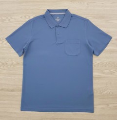 P&VV Mens Polo Shirt (BLUE) (M - L - XL - XXL - 3XL - 4XL - 5XL)