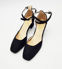 FASHION Ladies Shoes (BLACK) (39)