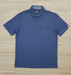 P&VV Mens Polo Shirt (BLUE) (XL - XXL - 3XL - 4XL)