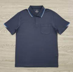 P&VV Mens Polo Shirt (NAVY) (M - L - XL)
