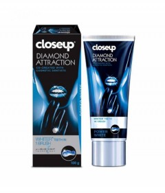 CLOSE UP  DIAMOND ATTRACTION Toothpaste With Blue Light Technology (100g) (mos)