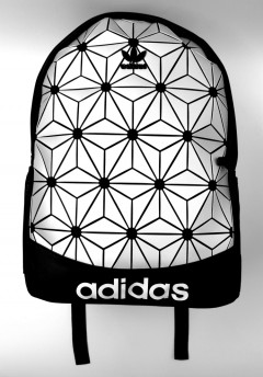 ADIDAS Back Pack (BLACK- WHITE) (FREE SIZE)