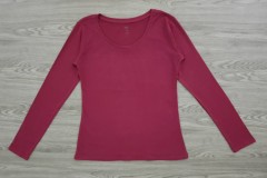 DIP Ladies Long Sleeved Shirt (MAROON) (XS - S - M - L - XL - XXL)
