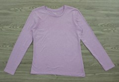 DIP Ladies Long Sleeved Shirt (PURPLE) (M - L - XXL)