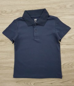 H & M Back Polo T-Shirt (NAVY) (1.5 to 10 Years)