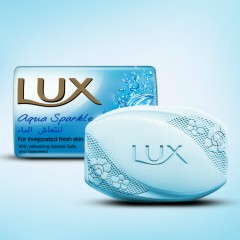 LUX Soap Bar Aqua Sparkle With Floral Musk & Mint Oil (80g) (mos) (CARGO)