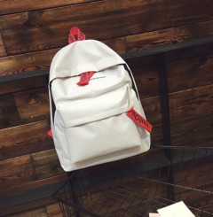Back Pack (WHITE) (FREE SIZE)