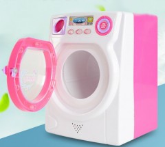 Washing Machine Toy (WHITE - PINK) (18.5Ã—14Ã—13 cm)